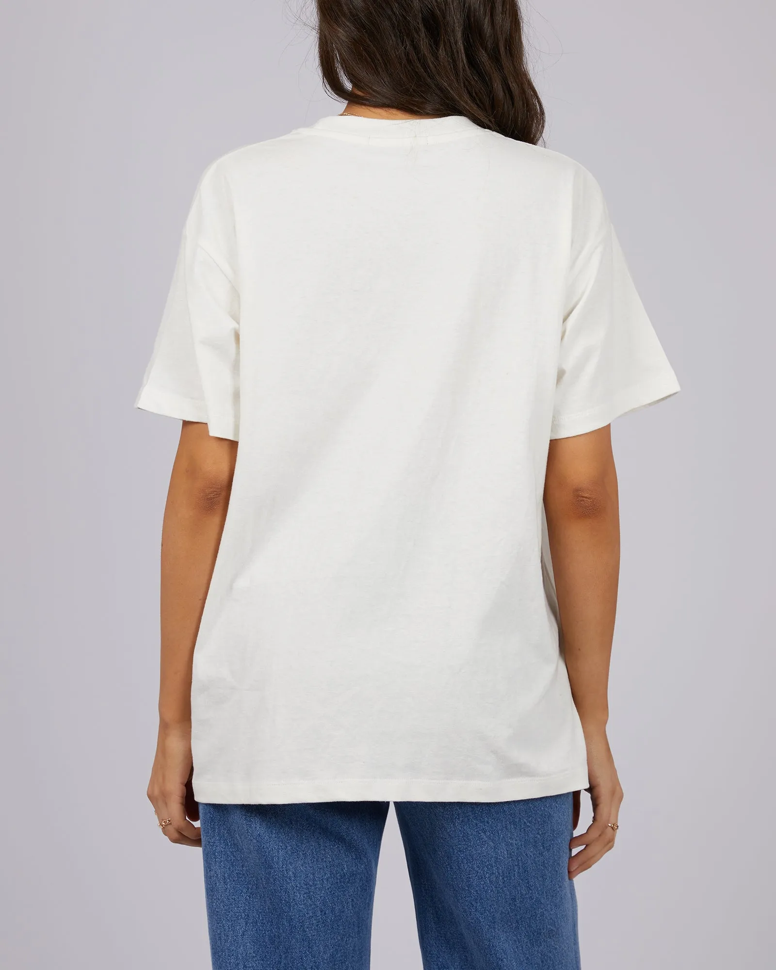 All About Eve Saint Malo Oversized Tee Vintage White