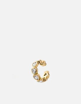 Amara Ear Cuff, Gold Vermeil/Sapphire