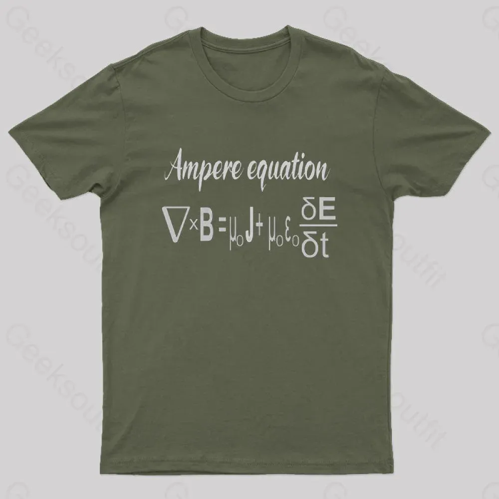 Ampere Equation Nerd T-Shirt