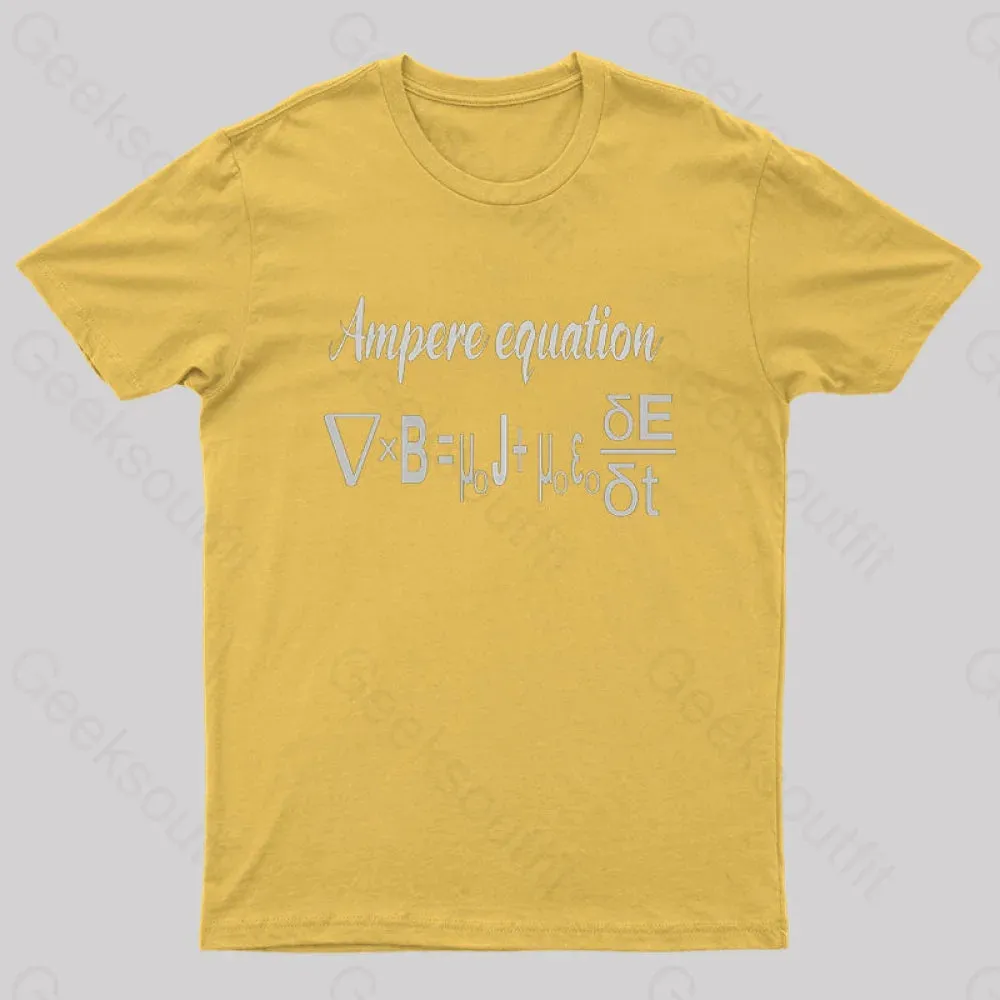 Ampere Equation Nerd T-Shirt