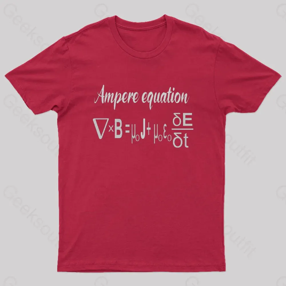 Ampere Equation Nerd T-Shirt