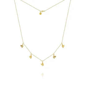 Aura Piccolo 18K Gold Necklace