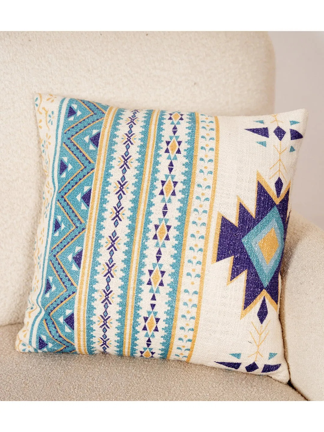 BOOM  - DIGITAL PRINTED SQUARE CUSHION COVER