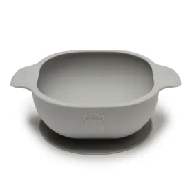 Born to be Wild Silicone Snack Bowl - Silver Grey