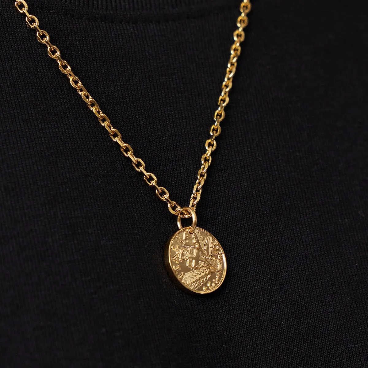 Coin Pendant (Gold)