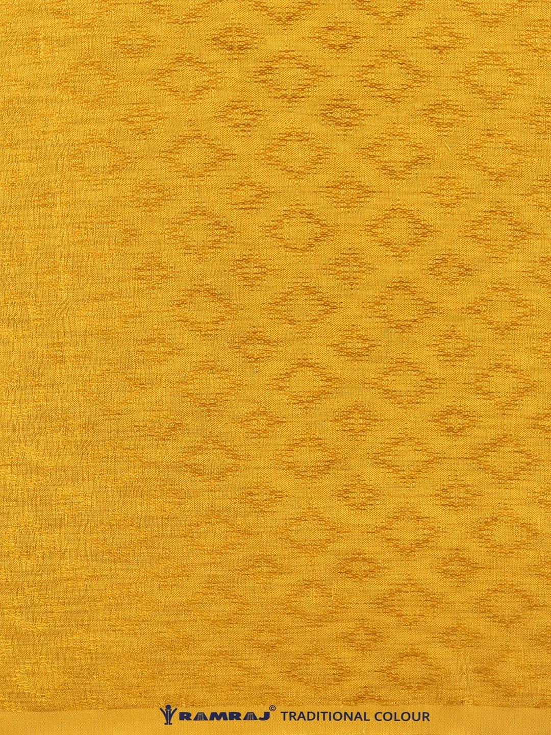 Cotton Rich Self Design Shirt Fabric Yellow High Style