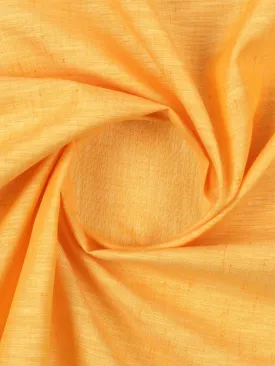 Cotton Rich Yellow Self Design Shirt Fabric Infinity