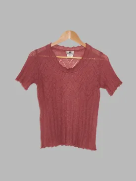 Dries van Noten 1980s - 1990s mohair blend short sleeve knit