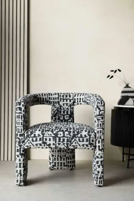 Fabulous Abstract Pattern Armchair