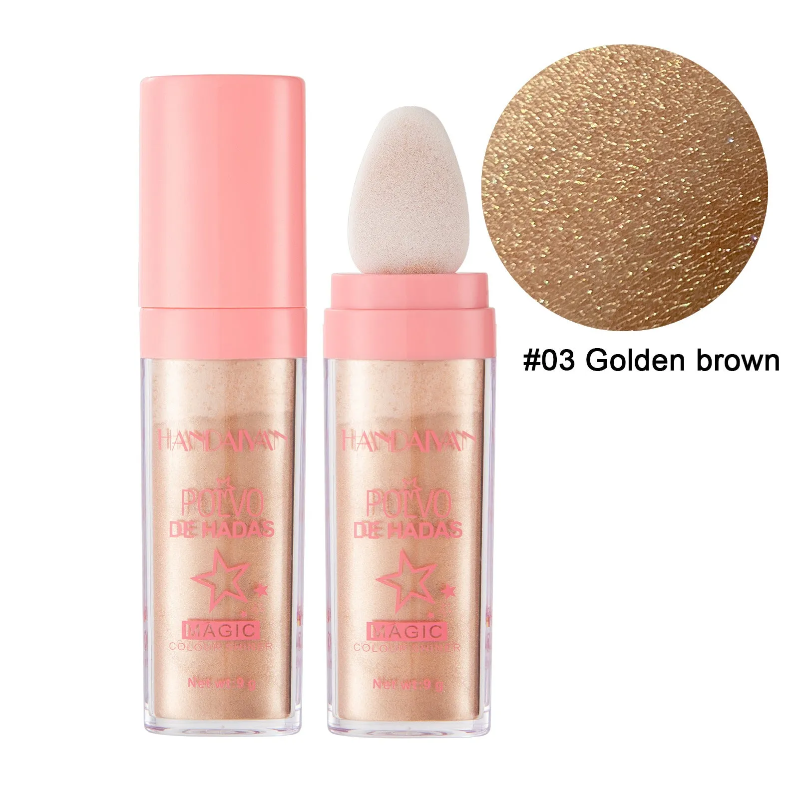 Fairy Highlight Pat Full Body Highlight Brightening Natural Three-dimensional Repair Blush Cross-border Makeup Supply