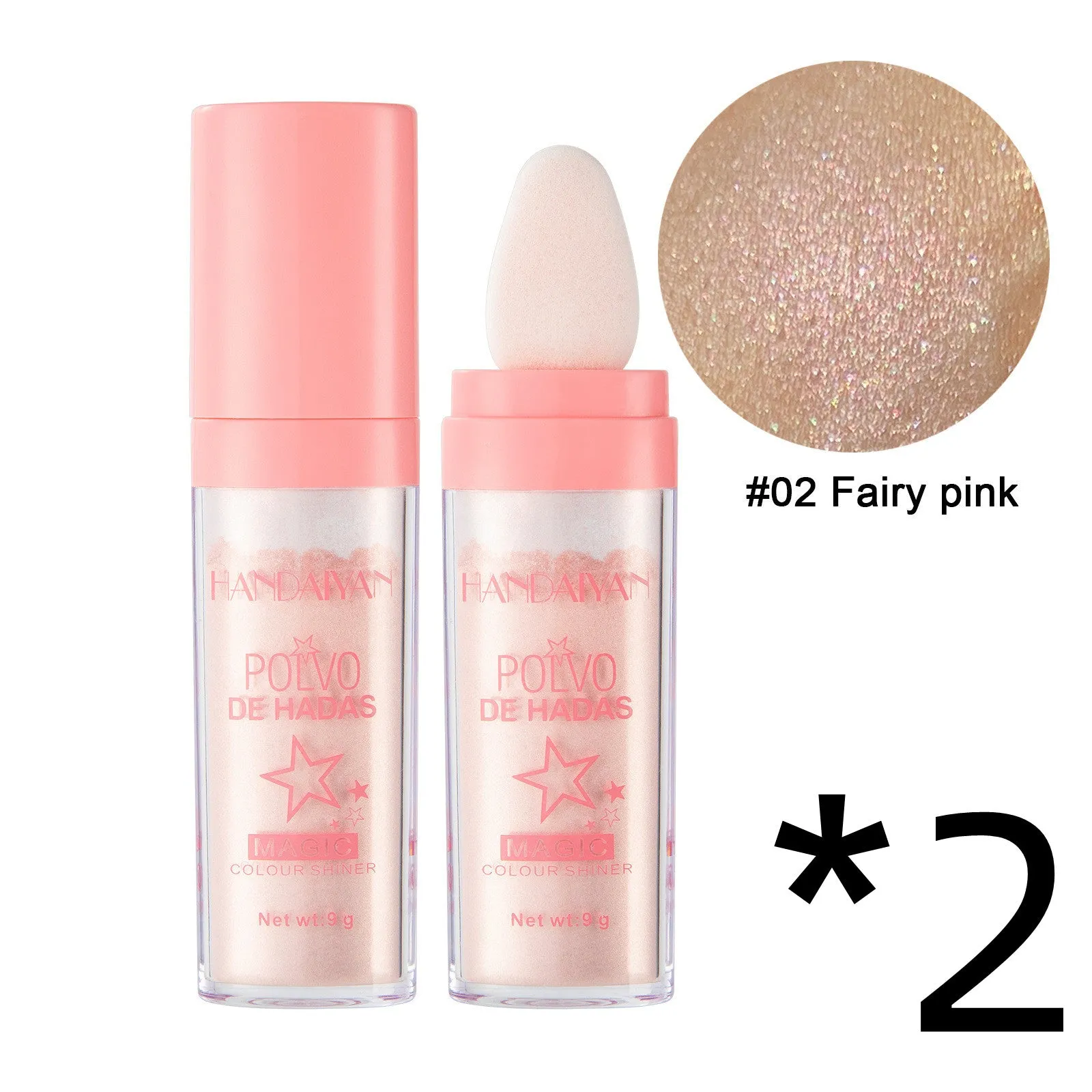 Fairy Highlight Pat Full Body Highlight Brightening Natural Three-dimensional Repair Blush Cross-border Makeup Supply