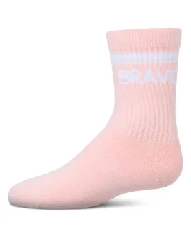 Girls' INSPO Athletic Crew Socks