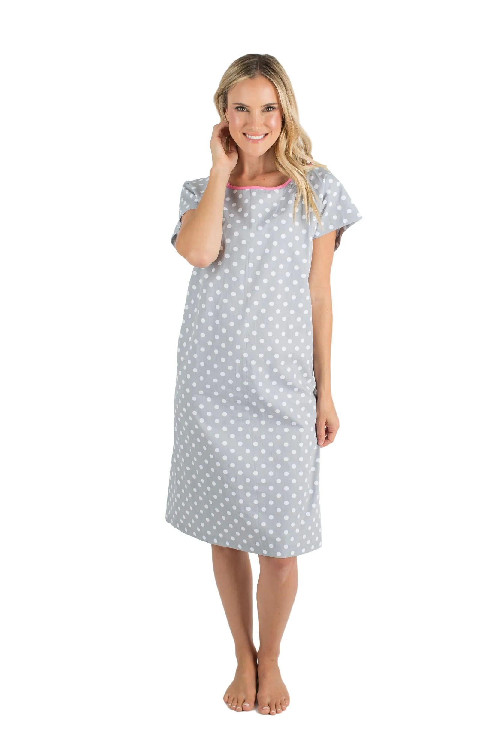 Lisa Hospital Patient Gownie & Matching Pillowcase Set