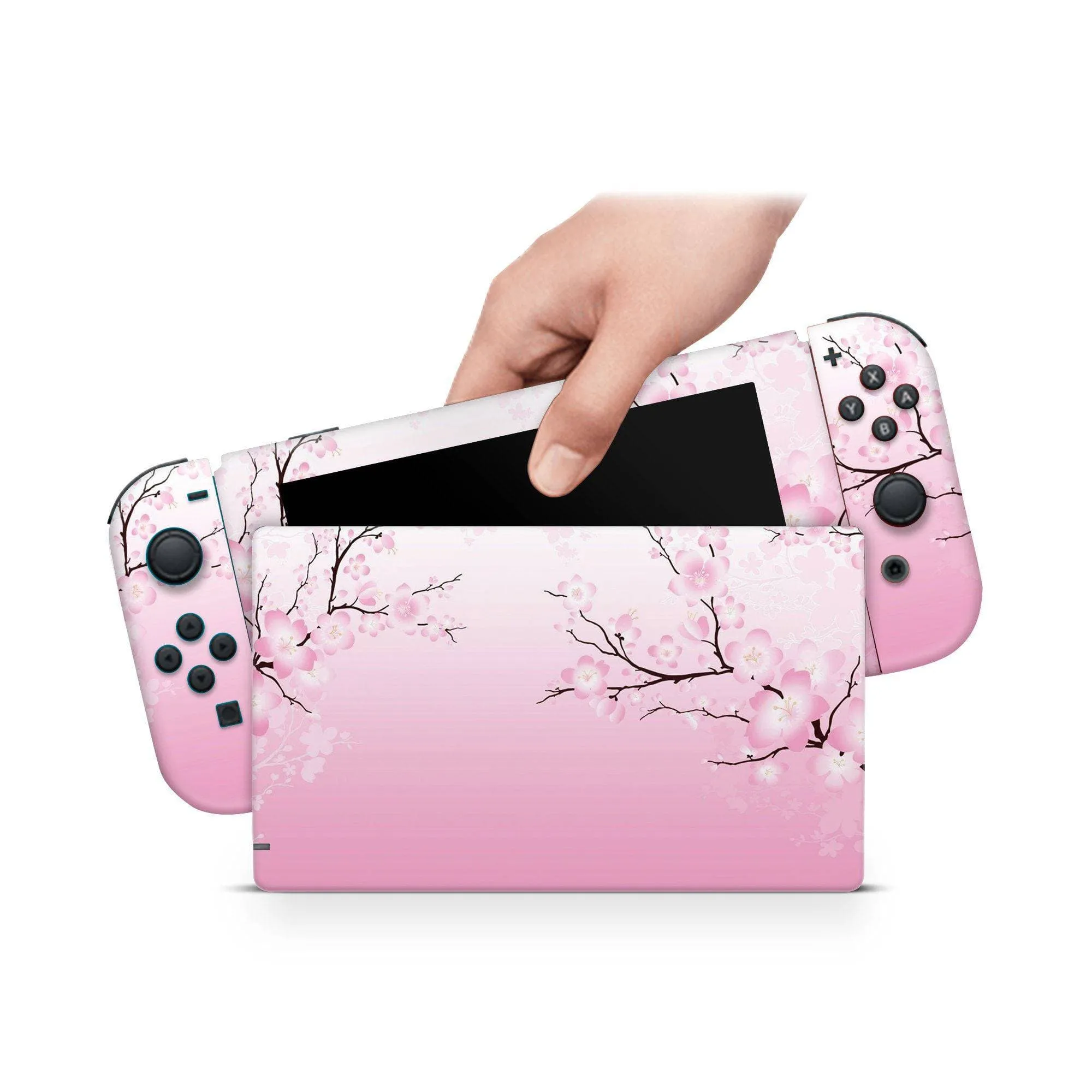 Nintendo Switch Skin Decals - Cherry Trees - Wrap Vinyl Sticker