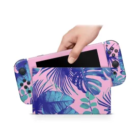 Nintendo Switch Skin Decals - Palm Rainforest - Wrap Vinyl Sticker