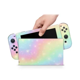 Nintendo Switch Skin Decals - Rainbow - Wrap Vinyl Sticker