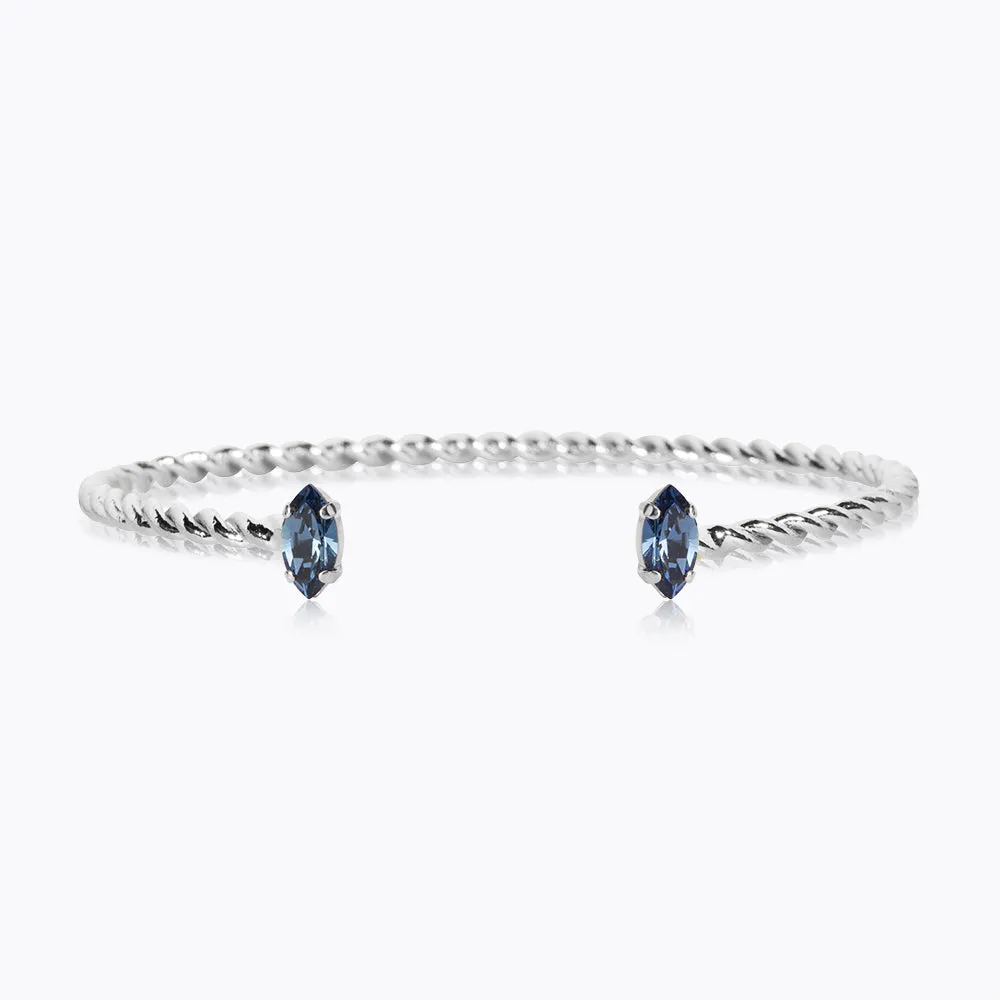 Petite Navette Bracelet / Denim Blue