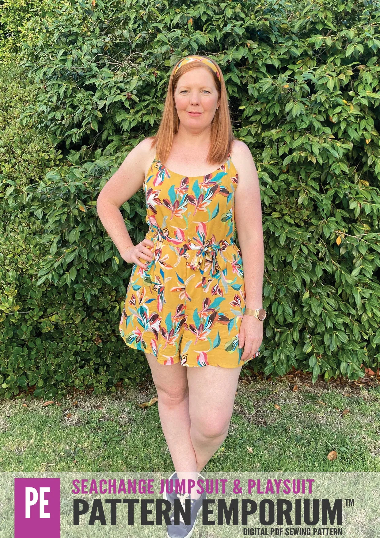 SeaChange | Jumpsuit Playsuit Romper Sewing Pattern