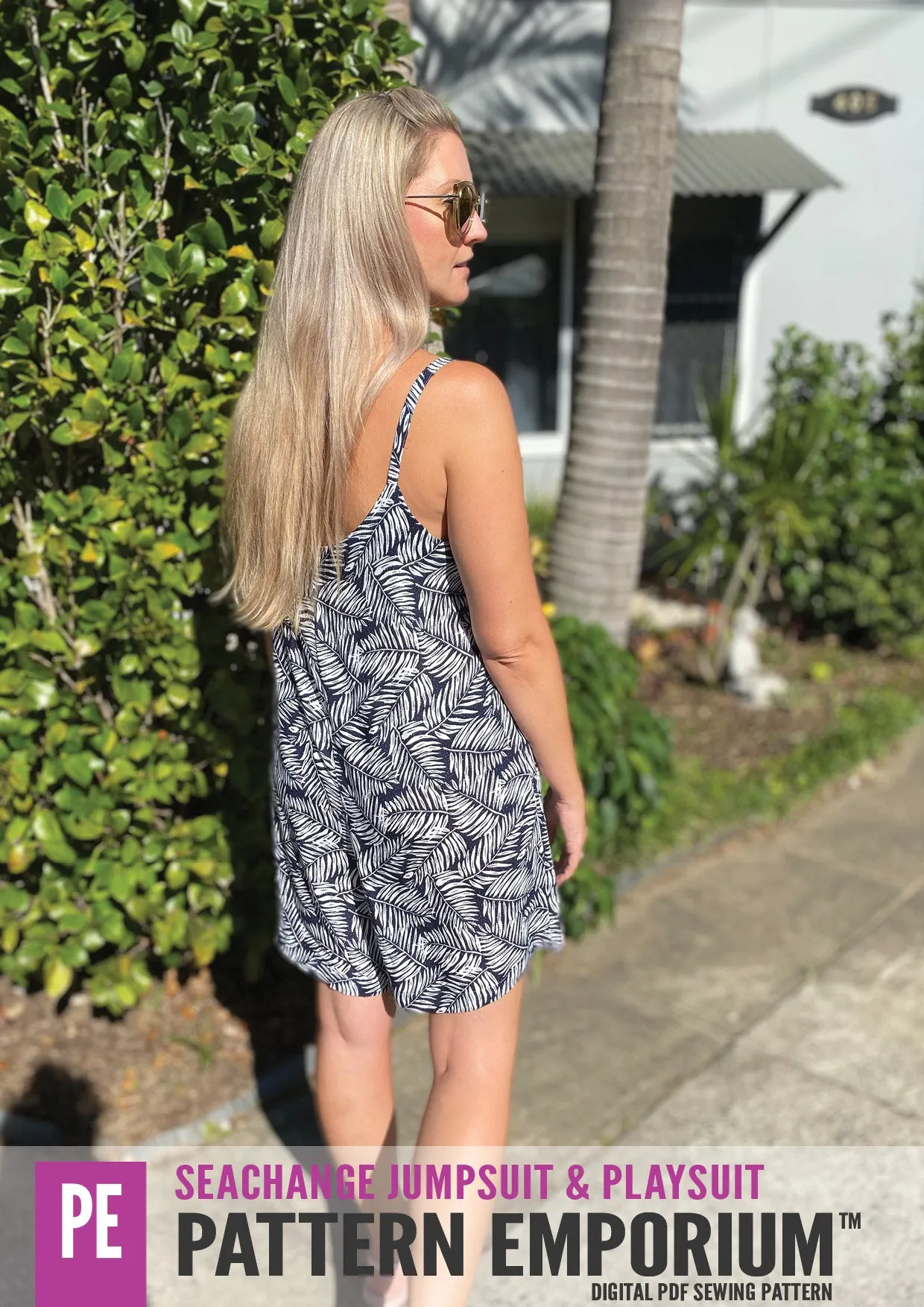 SeaChange | Jumpsuit Playsuit Romper Sewing Pattern