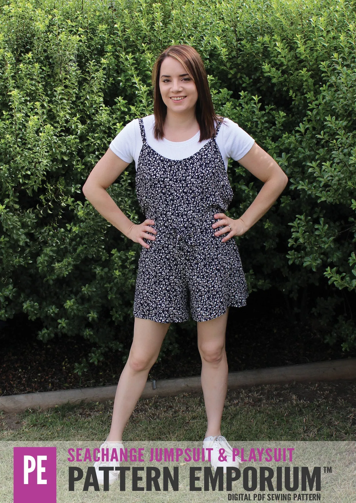 SeaChange | Jumpsuit Playsuit Romper Sewing Pattern