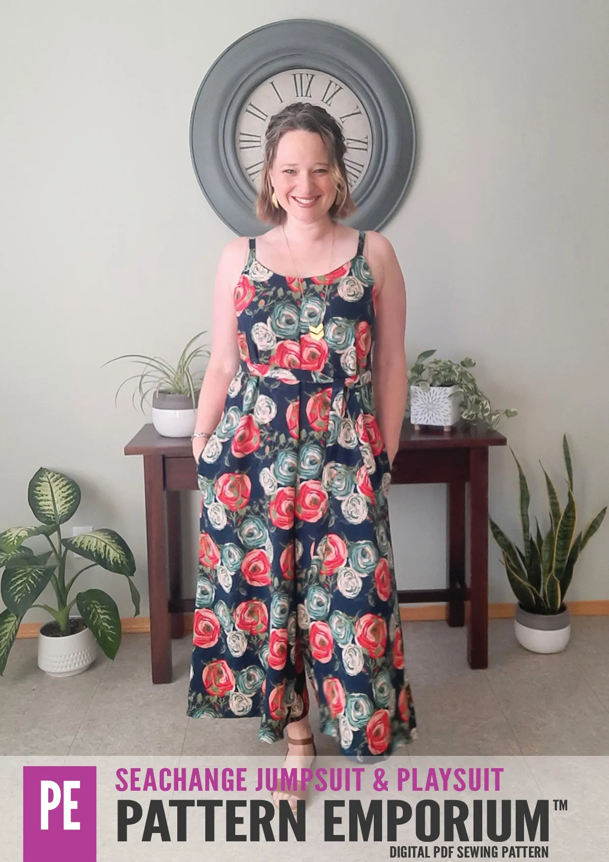 SeaChange | Jumpsuit Playsuit Romper Sewing Pattern