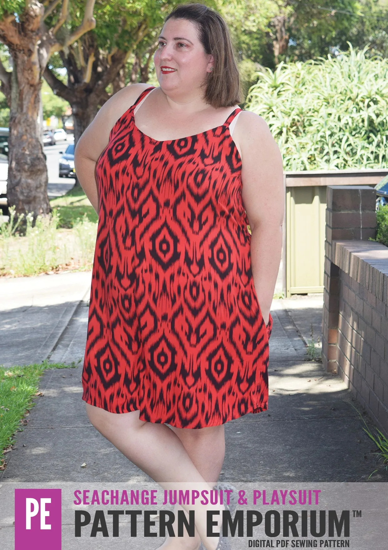 SeaChange | Jumpsuit Playsuit Romper Sewing Pattern