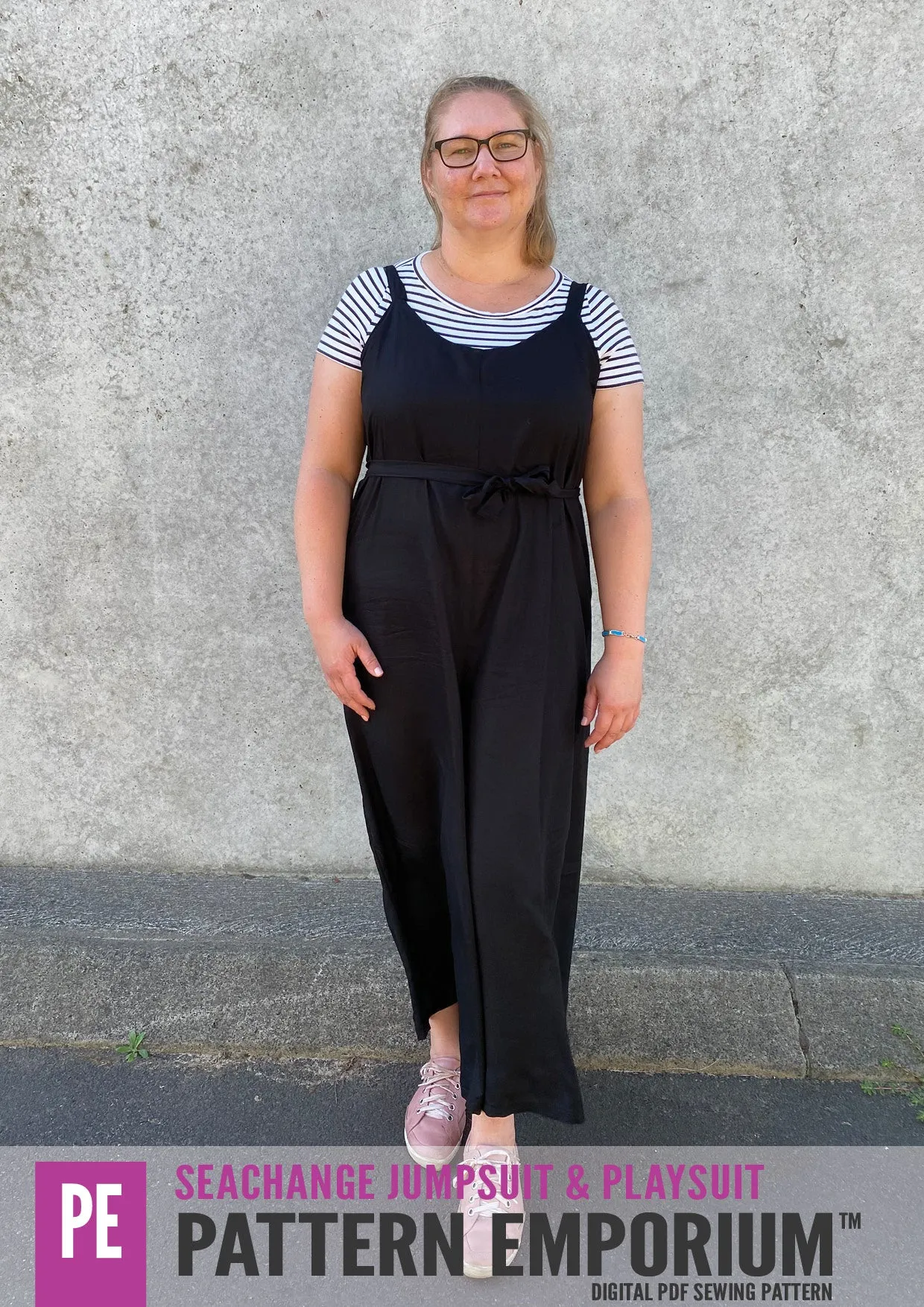 SeaChange | Jumpsuit Playsuit Romper Sewing Pattern