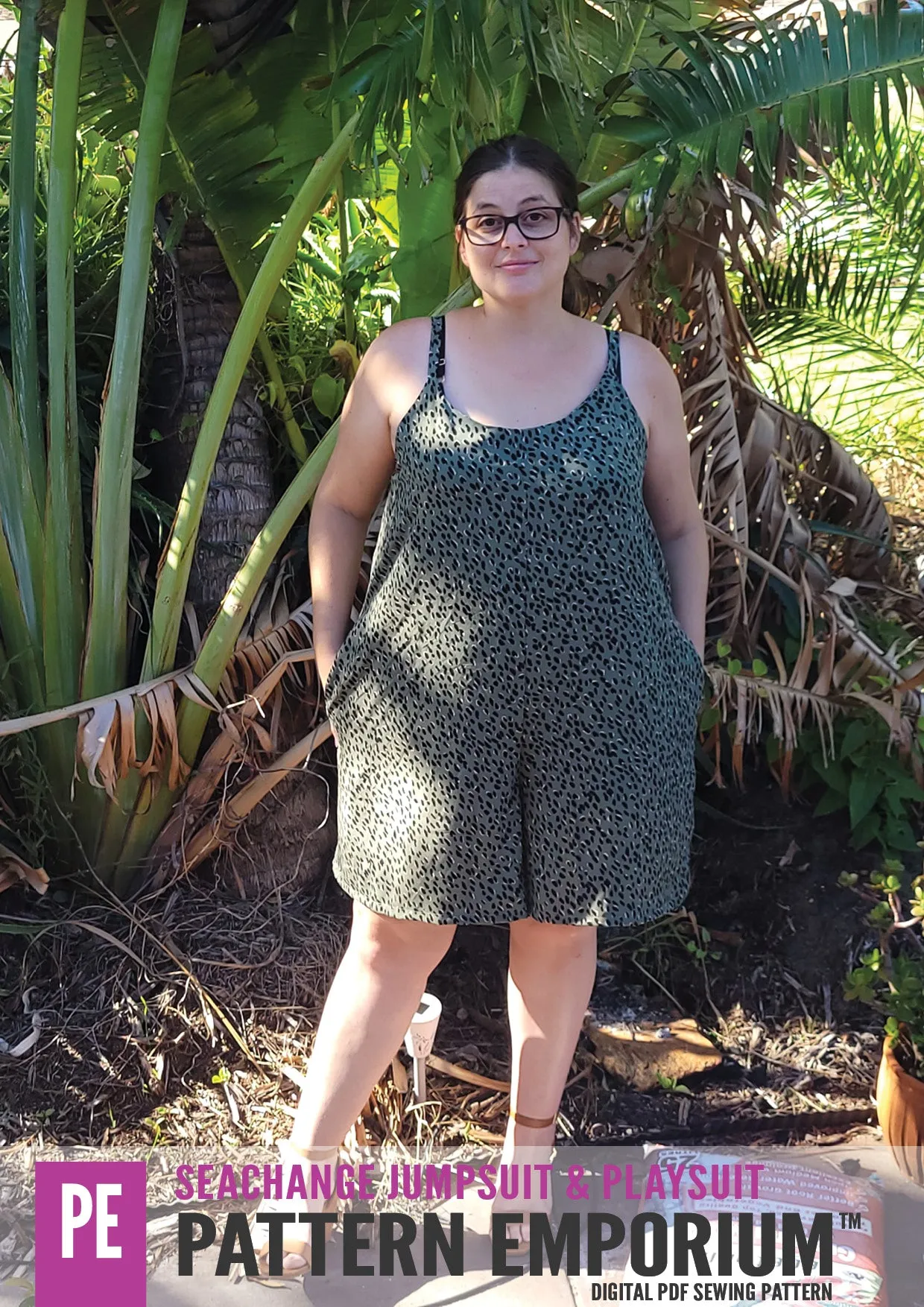 SeaChange | Jumpsuit Playsuit Romper Sewing Pattern