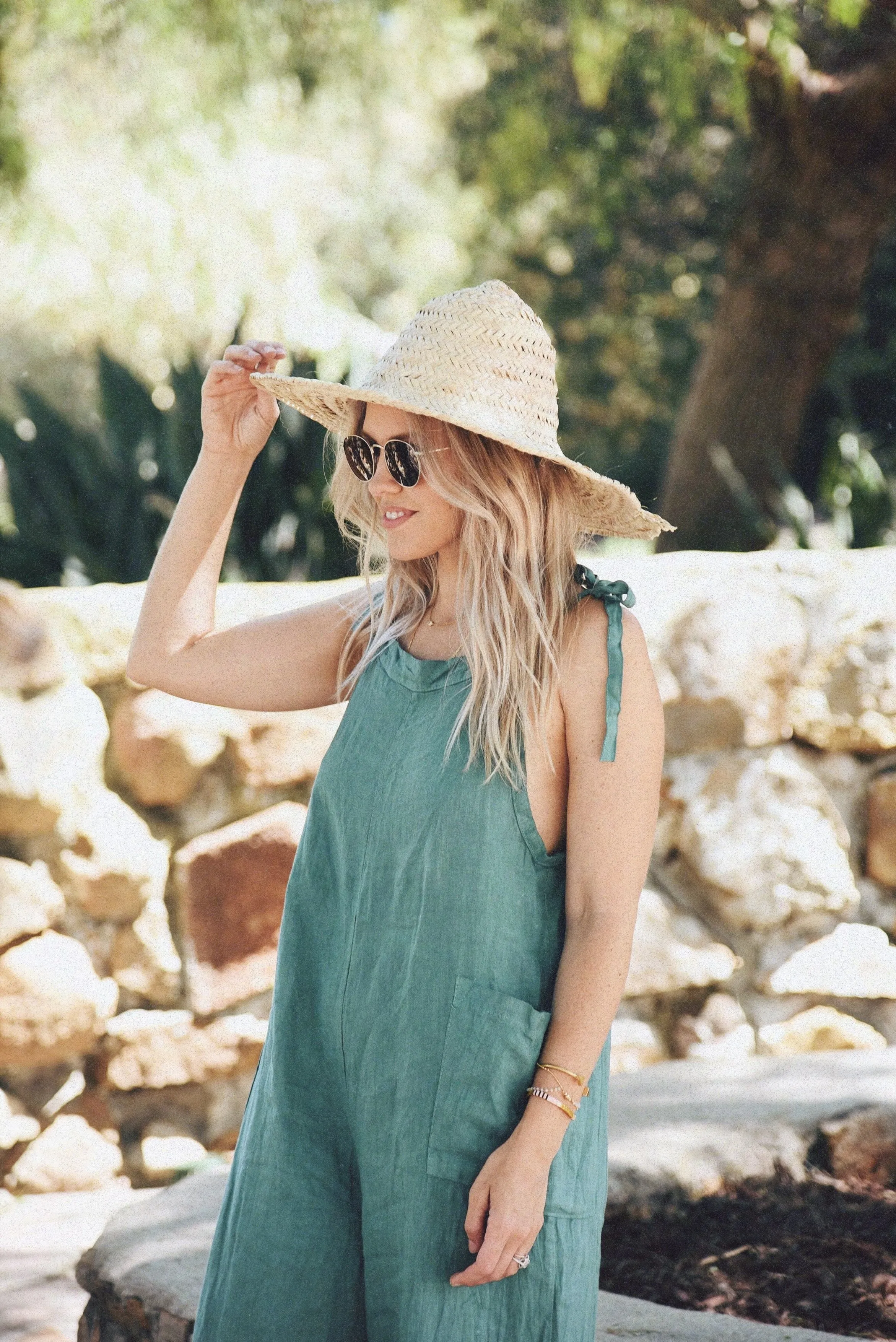 The Linen Overall // Lagoon